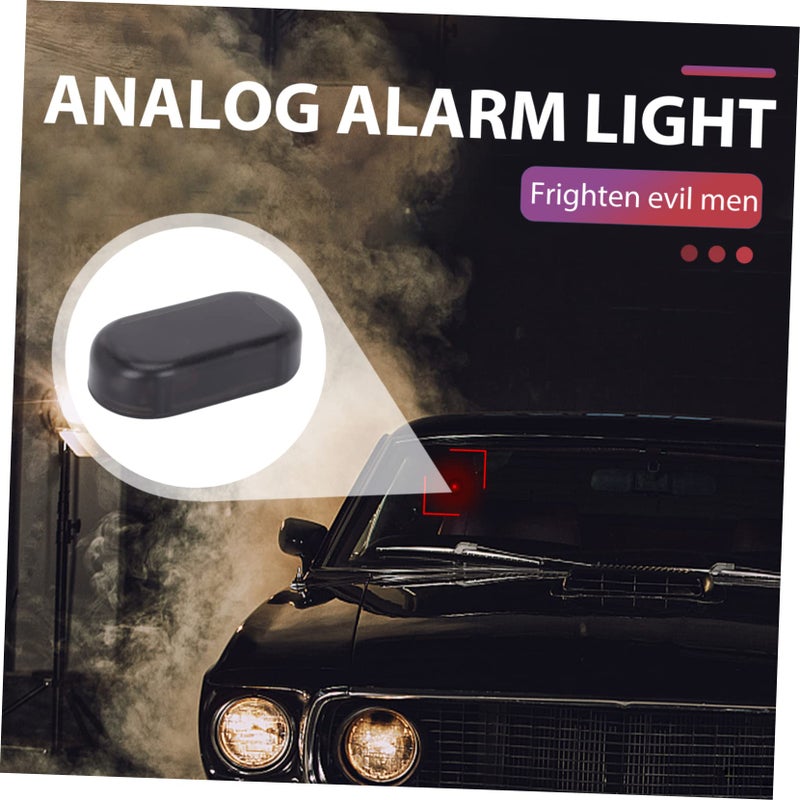 2Pcs Solar Car Alarm LED Warning Light Anti Theft Flashing Lamp Easy to Use - Image 4