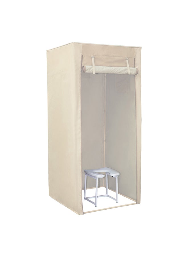 السنيدي، كرسي الحمام الصحي، مرحاض متنقل، ابيض - Image 2