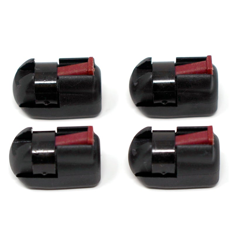 Quick Release End Fittings for 10mm Ball-Stud (4 Pack) - Black M6 Female Thread - Gas Spring Strut Lift Support Sockets RT-60-00005 (4)