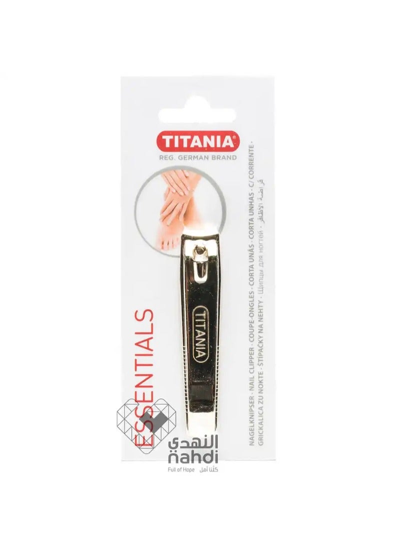TITANIA مقص أظافر تيتانيا ذهبي كبير 1057