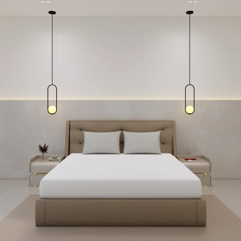 يسكن 500 Thread Count 100% Egyptian Cotton Sateen 2 Pc Pillow Case Set