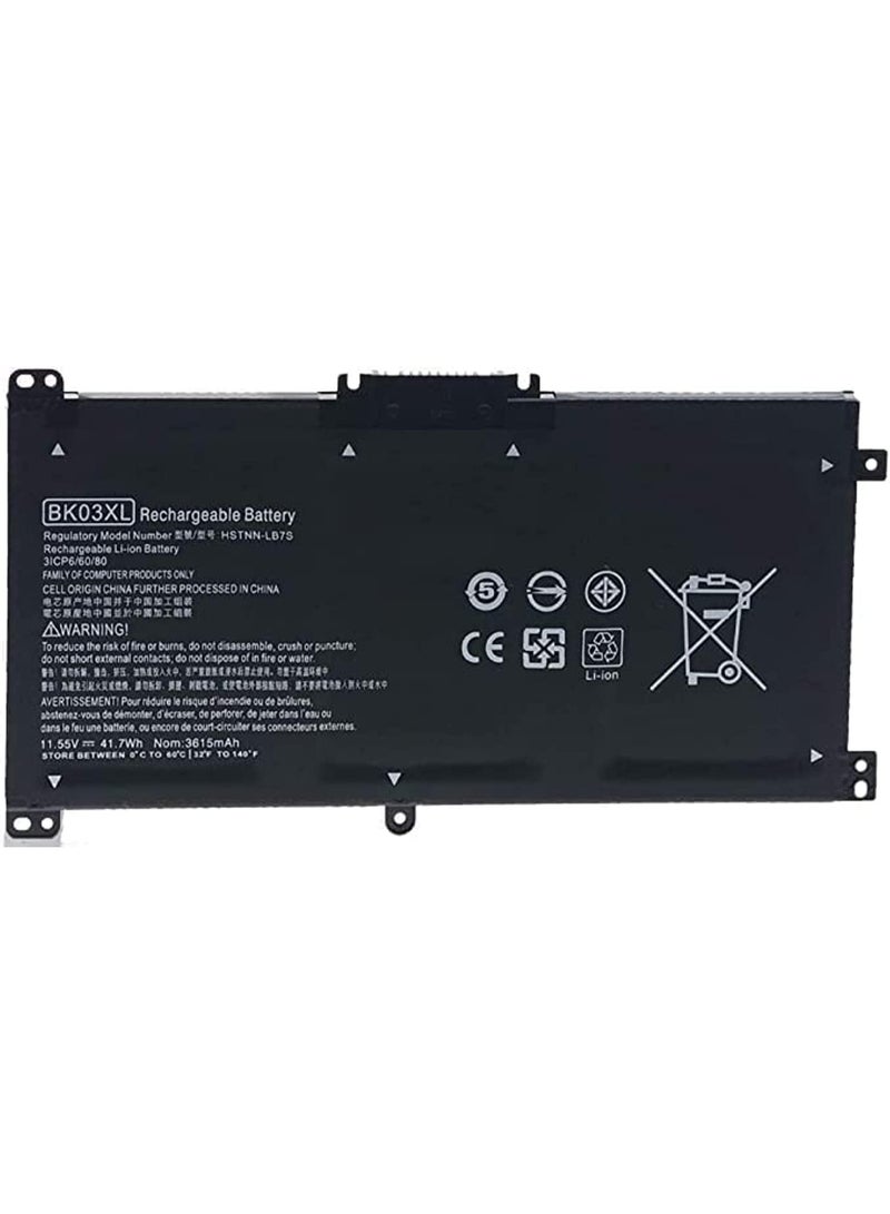 Replacement Battery For HP BK03XL Pavilion X360 14 Series - Image 1