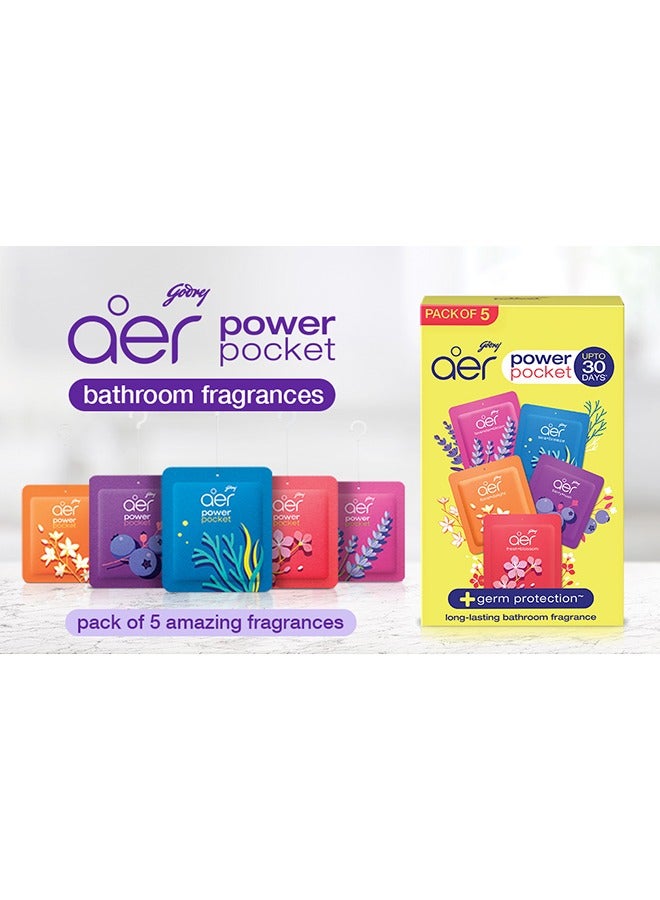 Aer Power Pocket Assorted 5 Pieces Multicolour