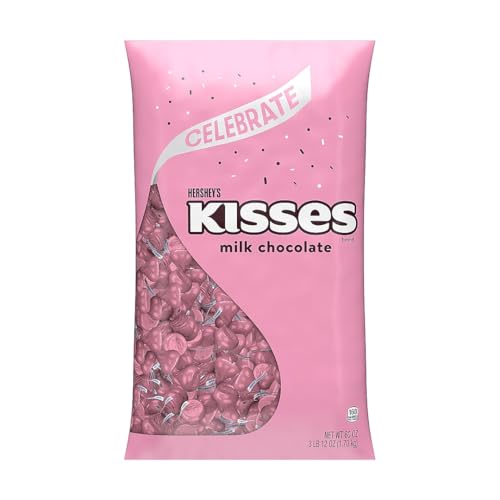 Hershey's حقيبة سائلة من حلوى هيرشيز كيسز بالشوكولاتة بالحليب 667 أوقية - Image 1