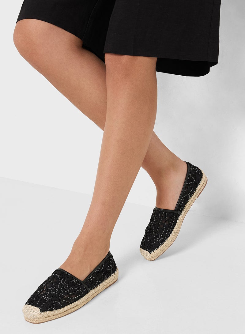 ELLA Casual Lace Espadrille  - Image 5