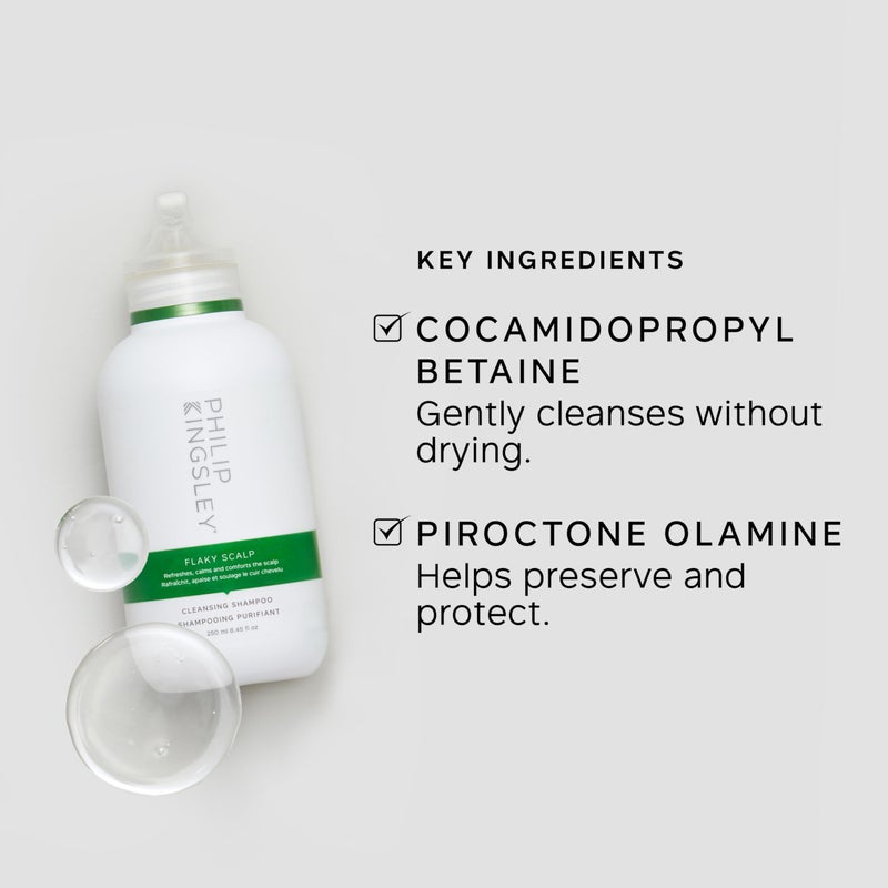PHILIP KINGSLEY Flaky Scalp Shampoo for Dry, Oily Cleansing and Soothing Scalp Care - Soothes and Calms, 8.45 oz. - Image 4