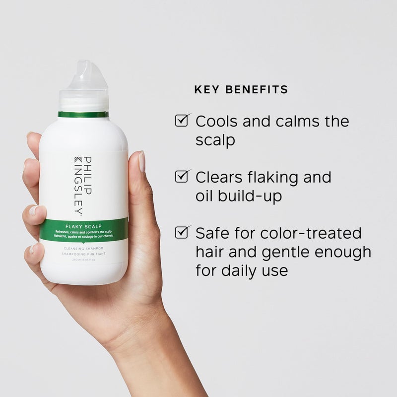 PHILIP KINGSLEY Flaky Scalp Shampoo for Dry, Oily Cleansing and Soothing Scalp Care - Soothes and Calms, 8.45 oz. - Image 2