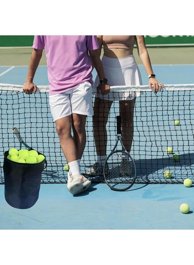 Generic Tennis Ball Bag Portable Tennis Ball Basket Tennis Balls Storage,Tennis Basket for Tennis Training,Tennis Balls Storage Bag,Baseball Ball,Table Tennis or Pickle Ball Bag Storage  - Image 2
