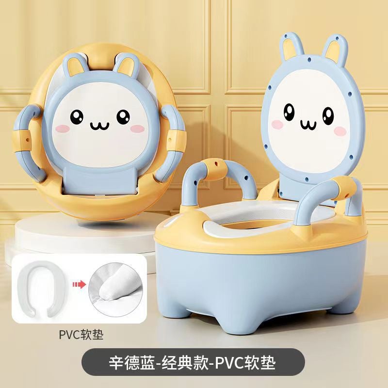Baby Potty Training Toilet Seat - Toddler Toilet Trainer for Boys & Girls, PP Material, Comfortable & Safe - Image 1