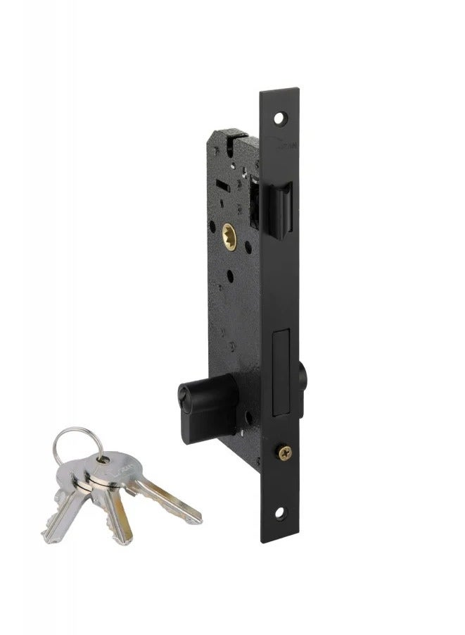 Cylindirical Mortise Door Lock 45mm