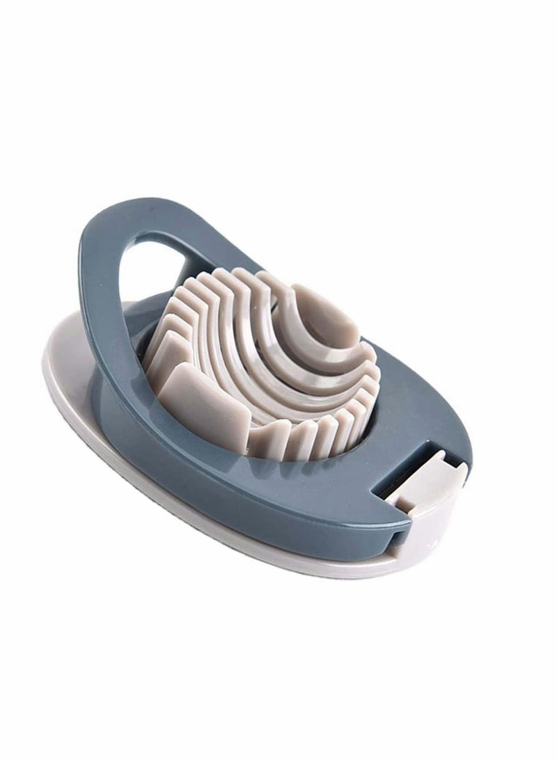 SYOSI Egg Slicer with Stainless Steel Wire for Boiled Eggs Suit Strawberry Mushroom Cutter Easy to Clean Time Saving Wires Hard Fruit Salad - Image 1