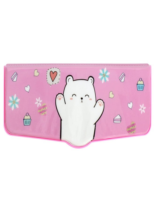 Minache Multifunction Pencil Case Pencil Box with 2 Compartments Cartoon Pattern Stationery Set with Pop Out Scissors and Pencil Sharpener - Image 2