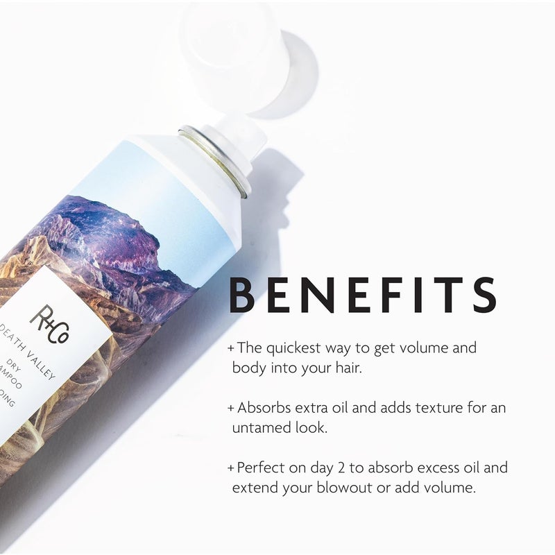 R+Co Death Valley Dry Shampoo For Women | Adds Volume & Body | Vegan, Gluten-Free & No Parabens | - Image 2