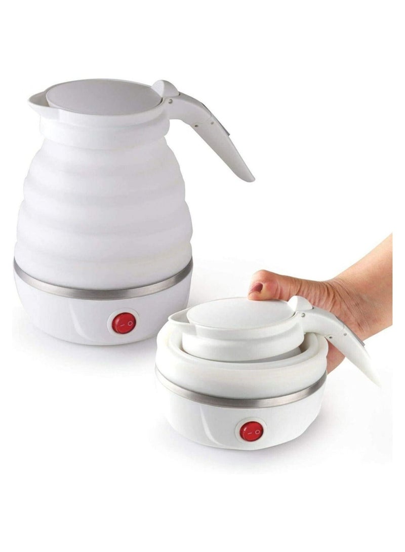 Travel Foldable Fast Boiling Portable Electric Kettle - 220V -600ML for Most Travel and Home & Office Use - Image 4