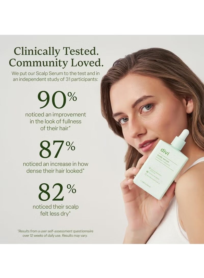 ديفي رقيق الشعر فروة الرأس الجوهر ، 30 مل - بعد التجارب السريرية ، يحتوي على الأحماض الأمينية والكافيين وزيت إكليل الجبل الصيغة الغذائية - تعزيز صحة فروة الرأس والشعر الامتلاء ، والحد من تراكم الدهون والمنتجات - Image 4