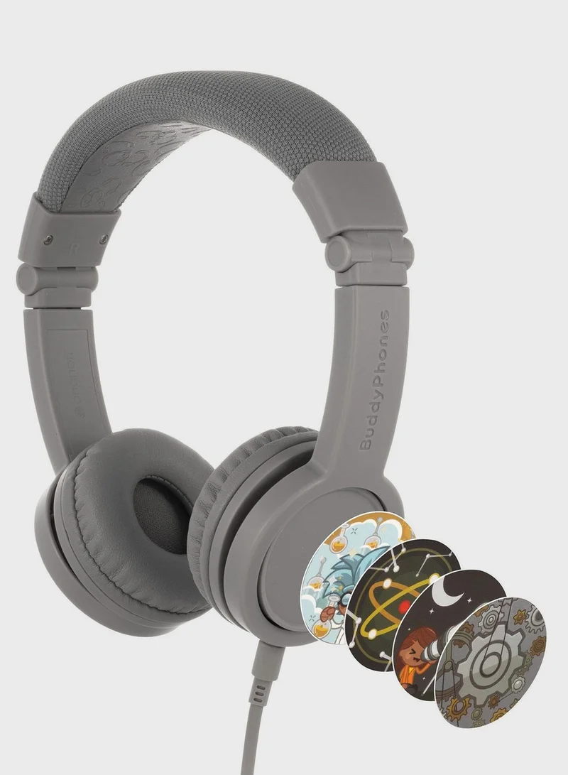 BuddyPhones Explore+ Foldable Wireless Headphone With Mic