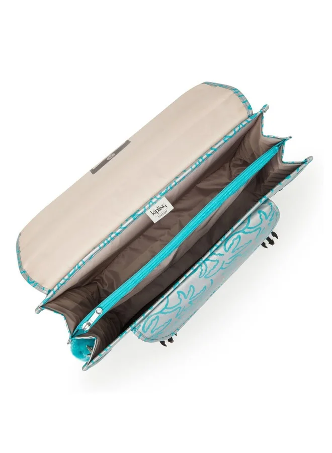 Kipling  Preppy Metallic Palm Backpack  | Best Price UAE
