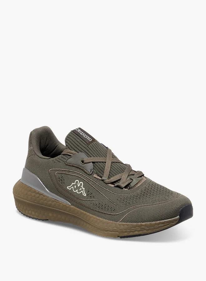 Kappa Men's Panelled Sports Shoes with Lace-Up Closure