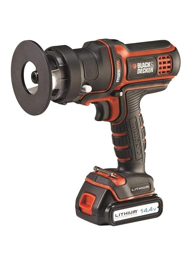 BLACK+DECKER Trimmer Router Attachment For Cordless Multi-Evo Multi Tool Starter Kit (MT218K-GB) MTRT8-XJ Black/Orange - Image 2