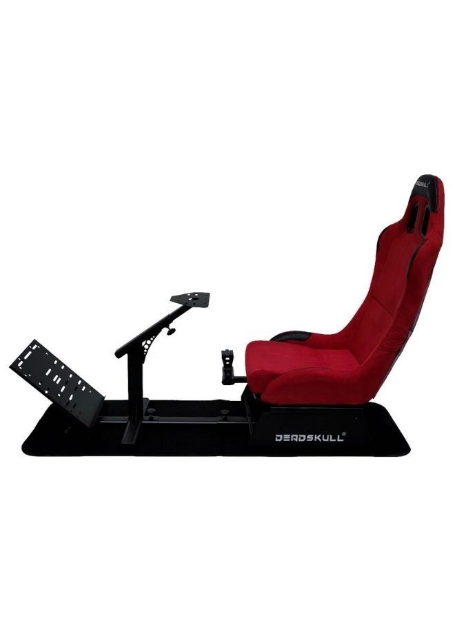 DEADSKULL Playseat Racing Gaming Seat - Red - Image 1