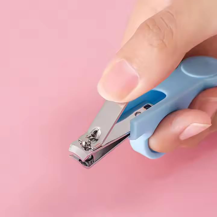 FRATELLI Baby Grooming Baby Healthcare Kit Newborn Baby Care | Accessories Baby Health Care Set| Baby Nail Clipper |Scissors Hair Comb| Hair Brush |Nose Cleaner | Safety for Toddler| Infant Nursing Grooming (6pc Grooming Set - Blue) - Image 3