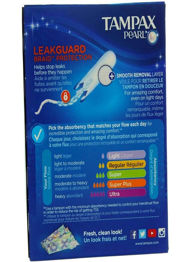 Tampax Pearl Reg Unsc 18c Size 18ct Tampax Pearl Regular Unscented 18 Ct Ea - Image 4