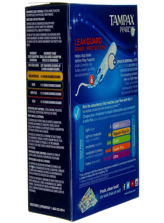 Tampax Pearl Reg Unsc 18c Size 18ct Tampax Pearl Regular Unscented 18 Ct Ea - Image 2