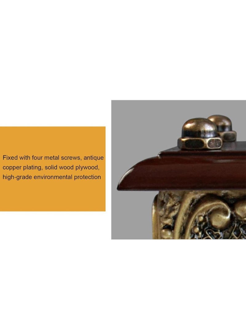 هاتف عتيق بميناء دوار - هاتف أرضي عتيق لديكور المنزل والمكتب - هاتف مكتبي سلكي كلاسيكي الطراز القديم - هاتف مزخرف على الطراز القديم مع جرس للمنزل والمكتب - Image 4