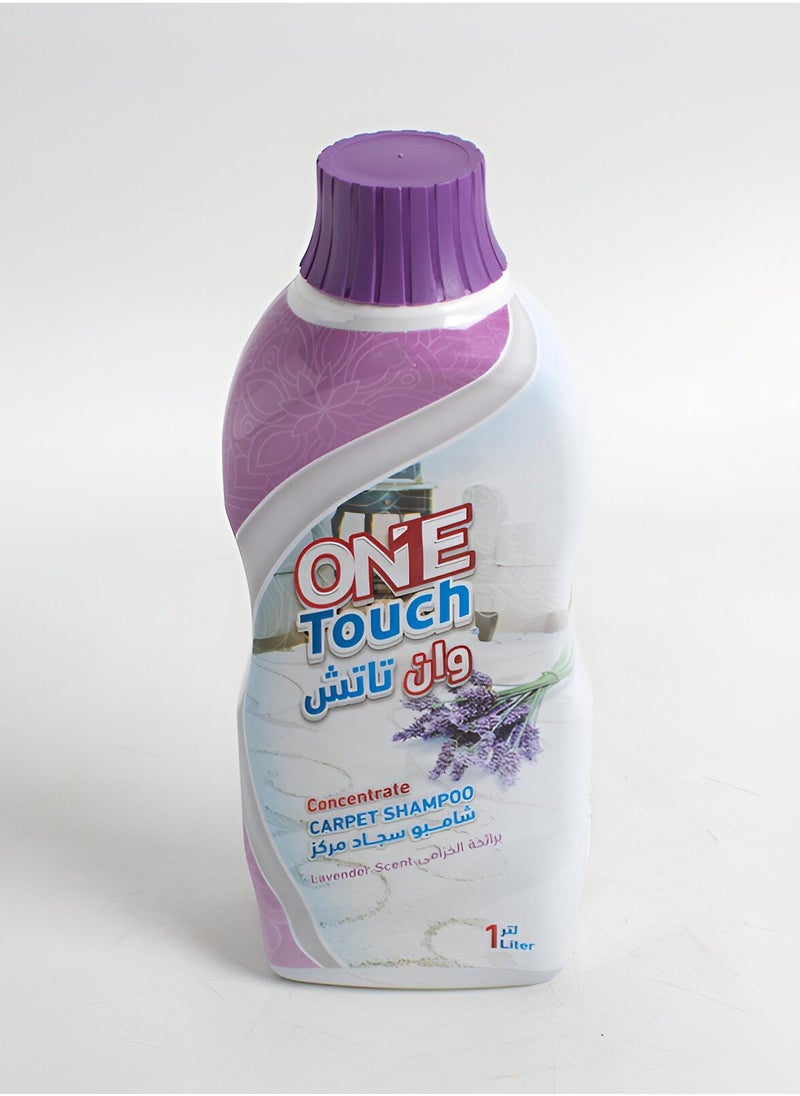 One Touch Lavender Scent Carpet Shampoo 1 Liter  - Image 2
