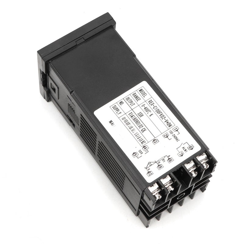 مُسيطر على درجة الحرارة PID REX-C100 - وسيط وسيليد ستيت بقدرة 40 أمبير - مزدوج حراري K GD - Image 1