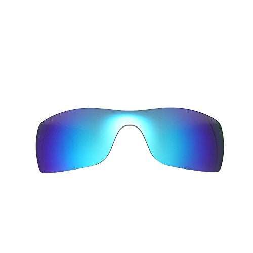 NicelyFit Polarized Replacement Lenses Shades for Oakley Batwolf Sunglasses Glass Frames (Ice Blue Mirror) - Image 1