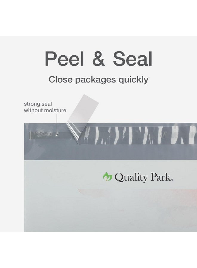 كوالتي بارك مغلفات شحن بولي ميلرز مقاس 10 × 13 بوصة من Thanks You، 100 حزمة أكياس شحن ذاتية الغلق مقاومة للماء للملابس بألوان مائية (Qua89302) - Image 5