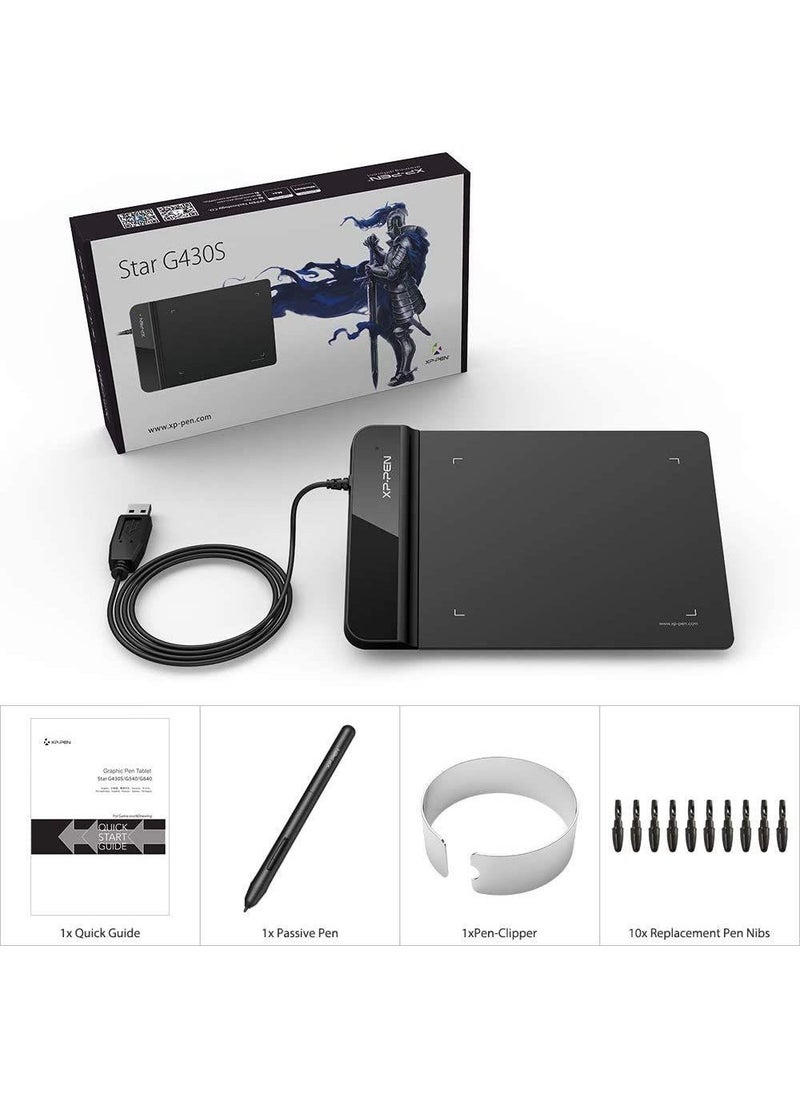 XP-PEN لوحة الرسوميات ستار G430s  - Image 4
