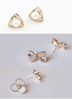 4 Pieces Earrings Set - pzsku/ZF06666FFDAFCE3D5E893Z/45/_/1683642519/668fdf0f-007b-4417-8481-1020edf9bd29