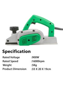 Suzec Suzec VI Power 900W 50Hz 220V 82mm Electric Planer Green VP3510D  - Image 4