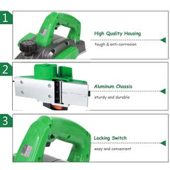 Suzec Suzec VI Power 900W 50Hz 220V 82mm Electric Planer Green VP3510D  - Image 3