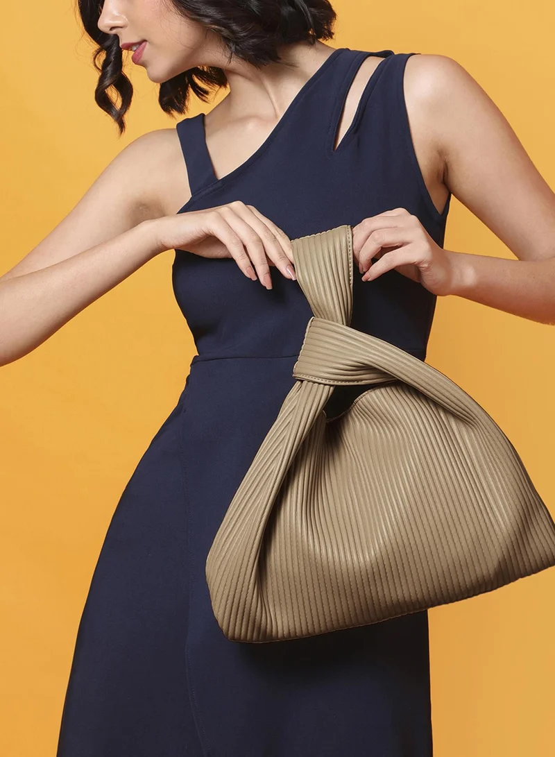 Haute Sauce  Evelyn Beige Handbag for Women | Best Price UAE