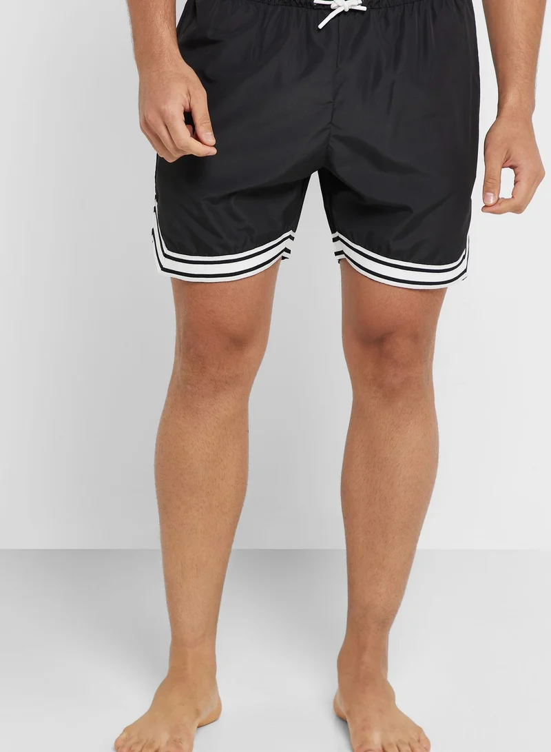 BRAVE SOUL Mens 50D Polyester Swim Shorts