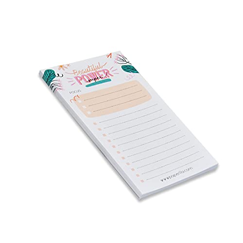 COI Daily to Do List Notepad - Undated Day Note Pad - Work, Calendar, Scheduler, Checklist, Productivity Organizer, Cute Office Supplies Set of 6 - Image 4