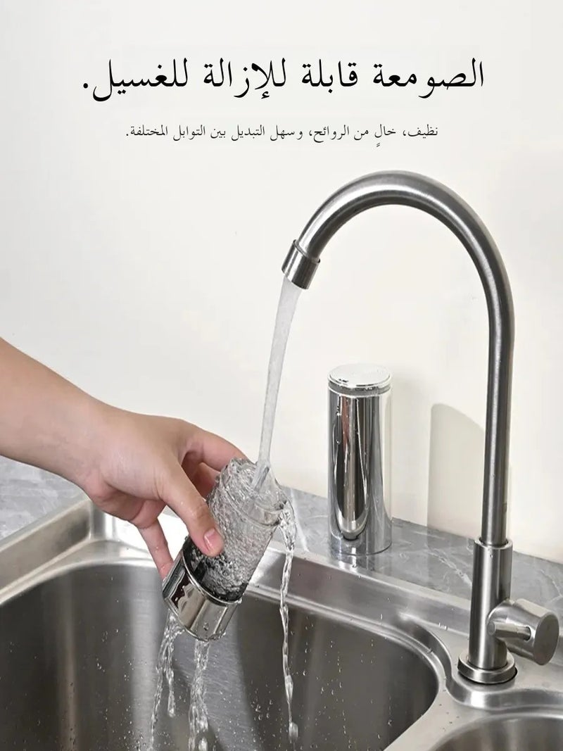 مطحنة قهوة كهربائية لاسلكية محمولة مع إعدادات طحن قابلة للتعديل، للاستخدام المنزلي والمكتب والسفر - Image 3