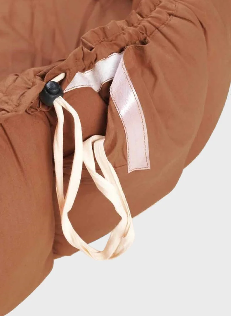 play & go Bloom Organic Playmat And Storage Bag Tawny Brown