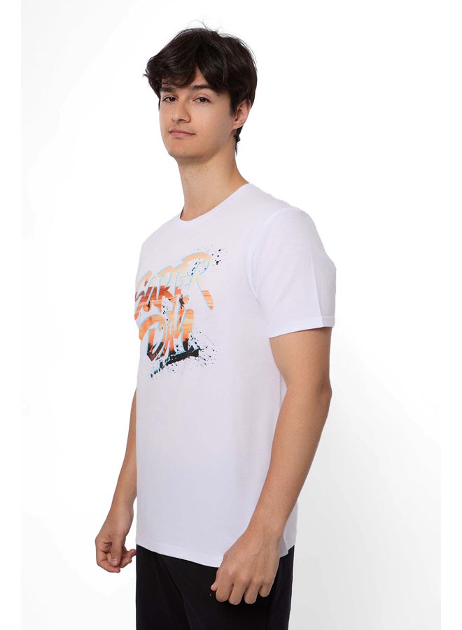 Premoda تي شيرت قطني كاجوال بقصّة عادية - Image 2