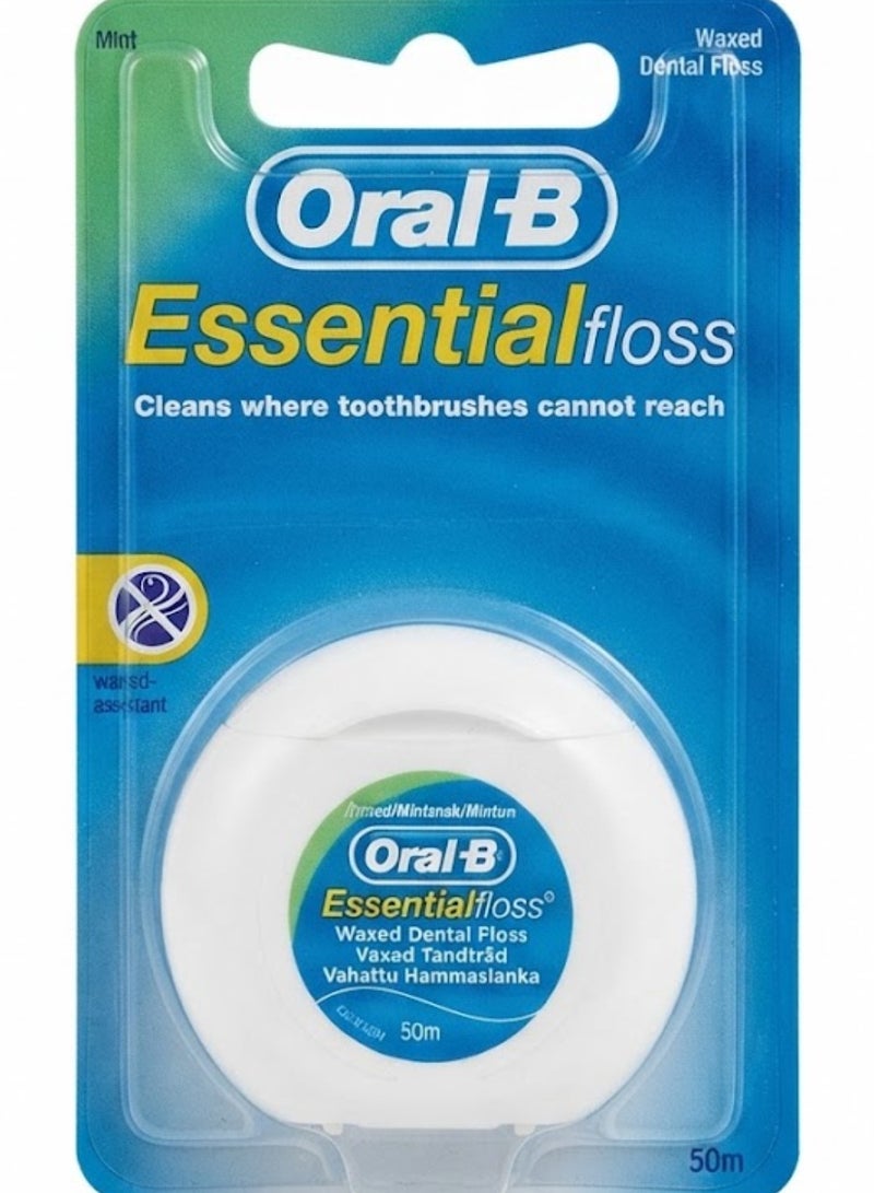 Oral-B Essential Floss Waxed – 50m