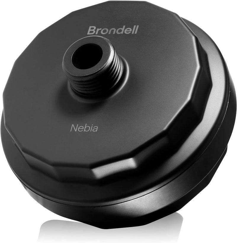 Brondell CSFMB Nebia VivaSpring Showerhead Filter Matte Black - Image 1