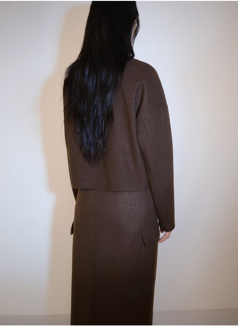 MANGO - Crew Neck Sweatshirt - Image 1