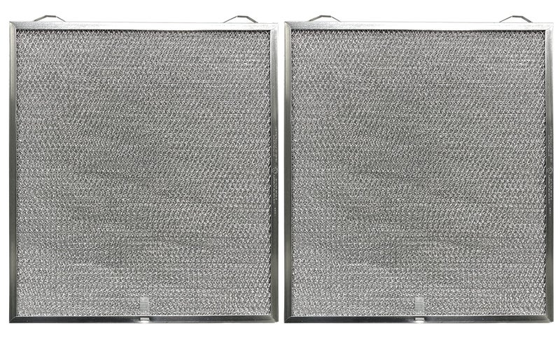 Air Filter Factory Compatible Replacement for Broan Nutone S99010430002 99010430002 4512880 Range Hood Aluminum Grease Filters 2Pack