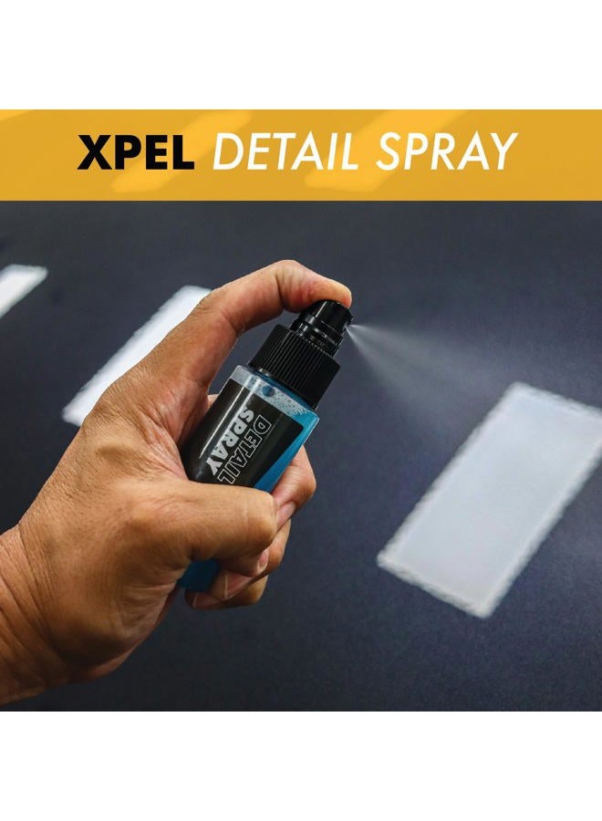 XPEL 3-Pack New Car Care Kit – Ceramic & Waterless Detailing for Paint, PPF & Glass | Ceramic Boost, Waterless Detail Spray, Streak-Free Glass Cleaner & Premium Microfiber Towel in Branded Case - Image 3