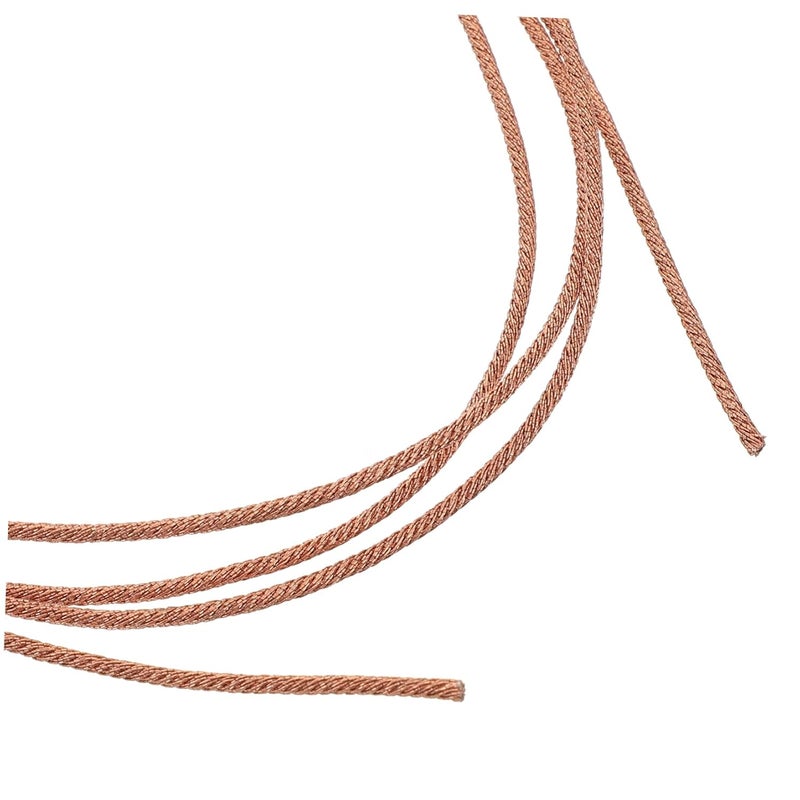 كابل سلك مكبر صوت نحاسي مضفر ذهبي لأنظمة المسرح المنزلي والمركبات الترفيهية - Image 4