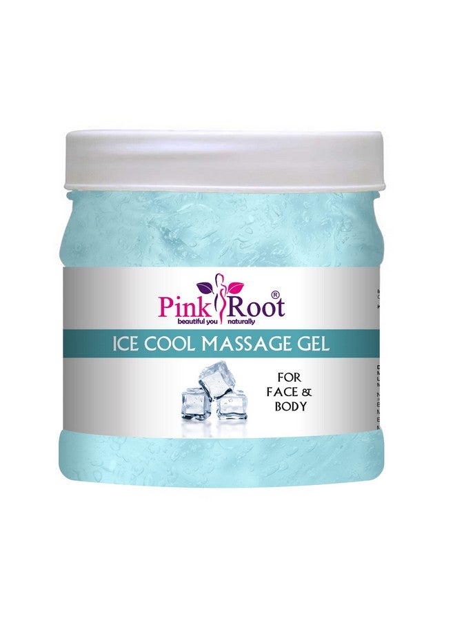 Pink Root Ice Cool Massage Gel for Scars, Glowing & Radiant Skin Treatment for All Skin Types 500ml - Image 1