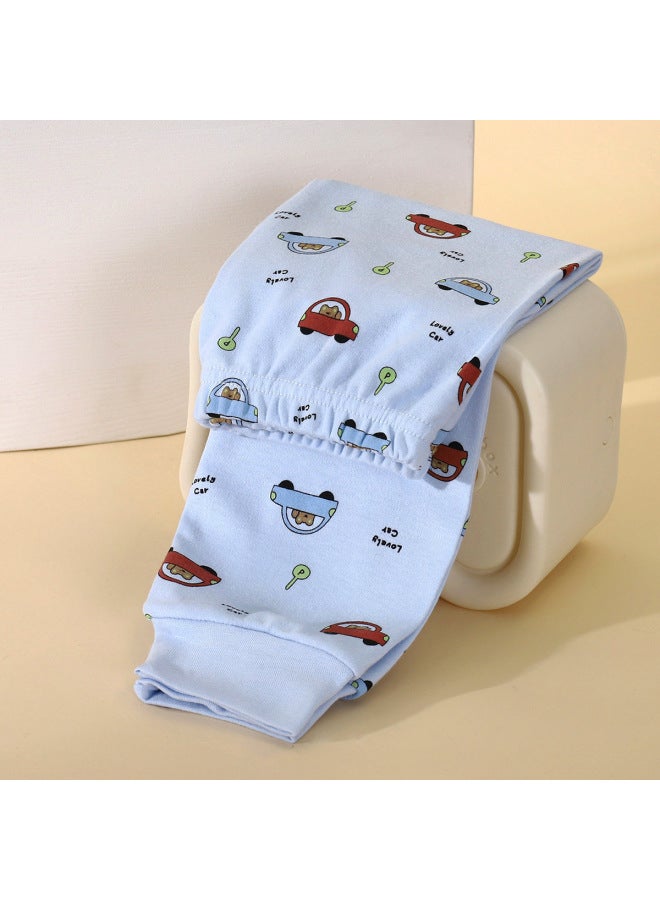 Children's Autumn Pants, Pure Cotton,  Style, Baby Long Pants, Boys' Warm Sleep Pants, Girls' Single Pants, Children's Clothing, Kids' Pants